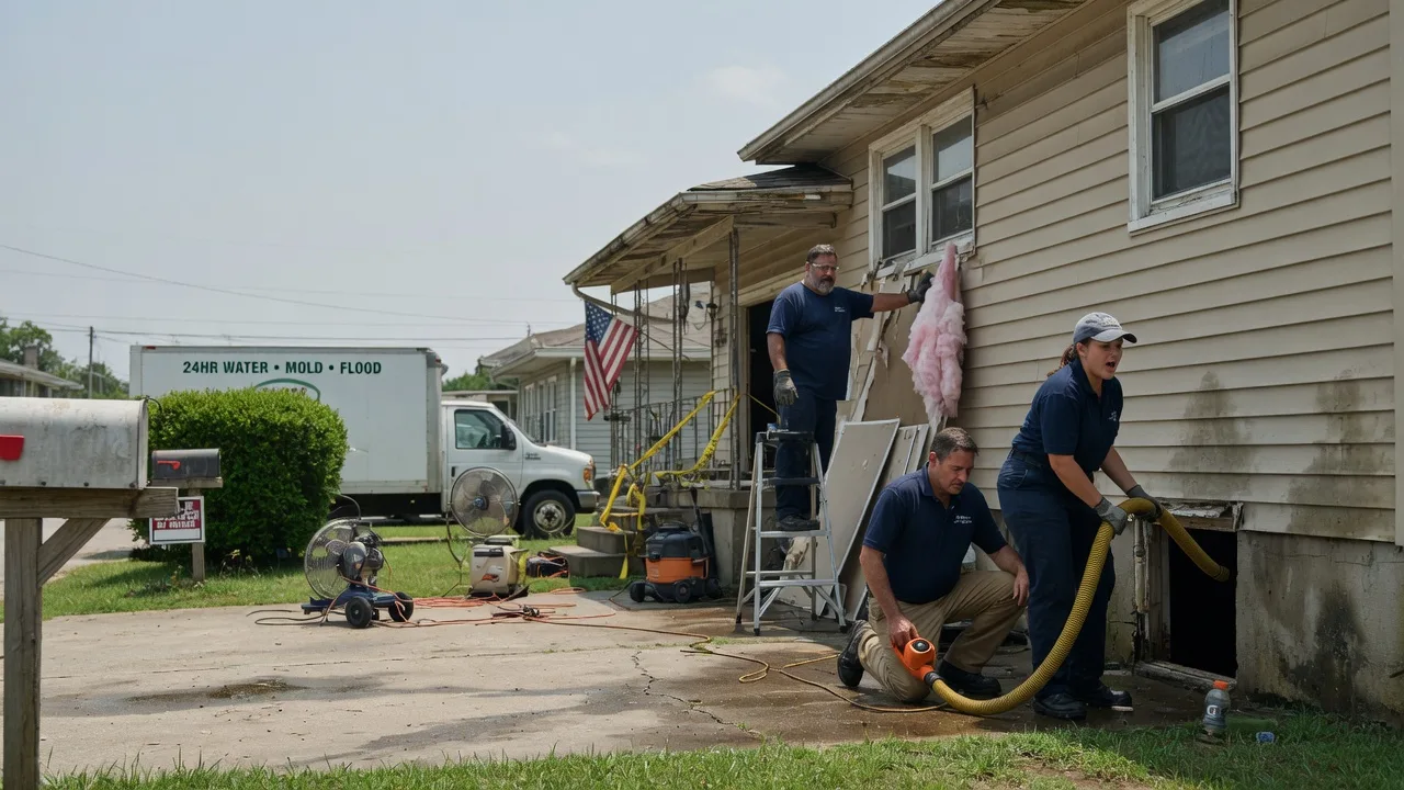 Water Damage Repair in Donalds, SC near me